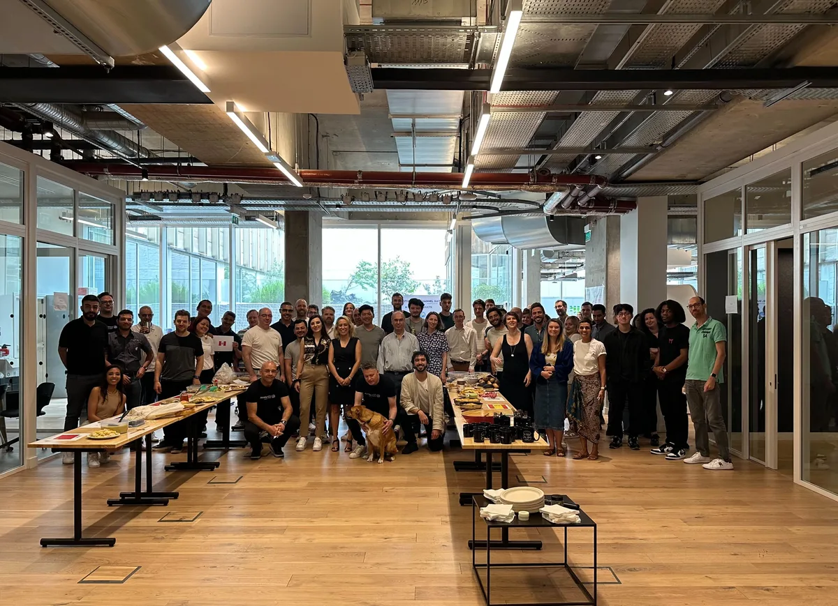 L'equipe du Sanofi Accelerator Paris au complet